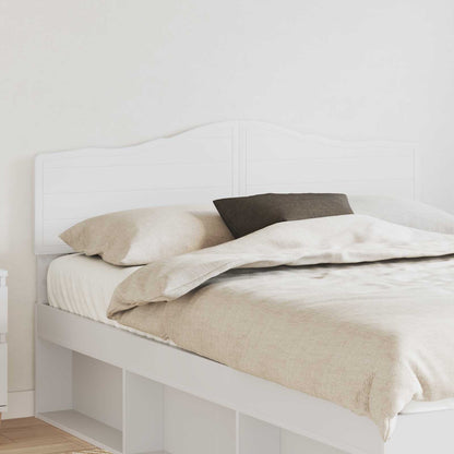 vidaXL Headboard White Engineered wood