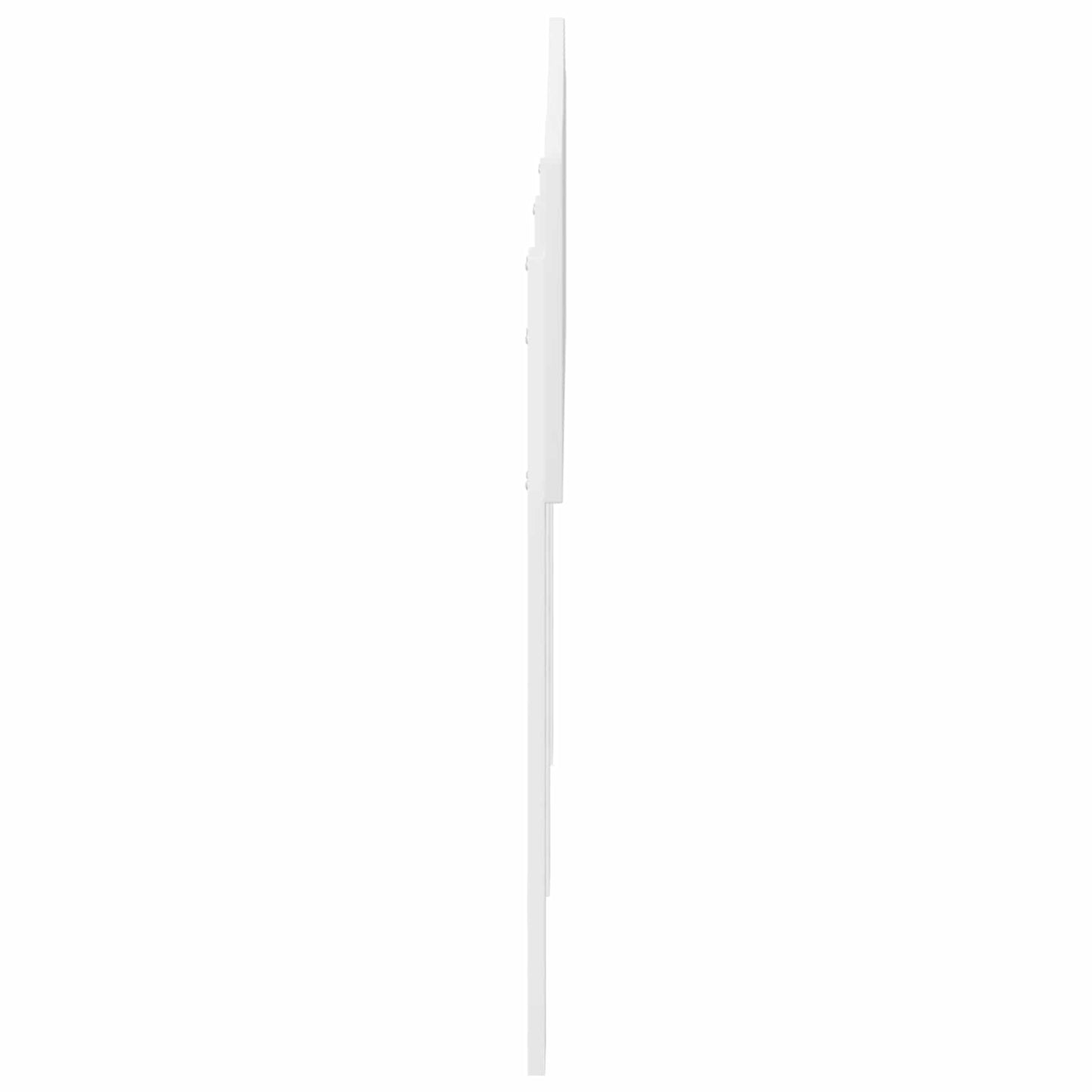 vidaXL Headboard White Engineered wood