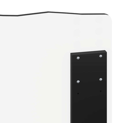 vidaXL Headboard Black Oak Engineered wood