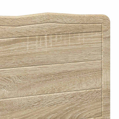 vidaXL Headboard Sonoma Oak Engineered wood