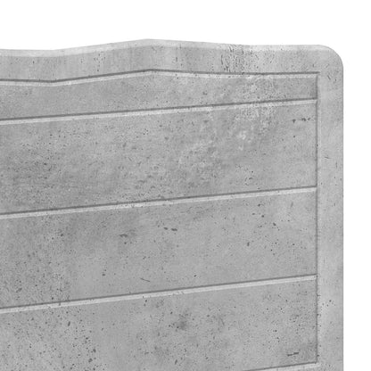 vidaXL Headboard Concrete Grey Engineered wood