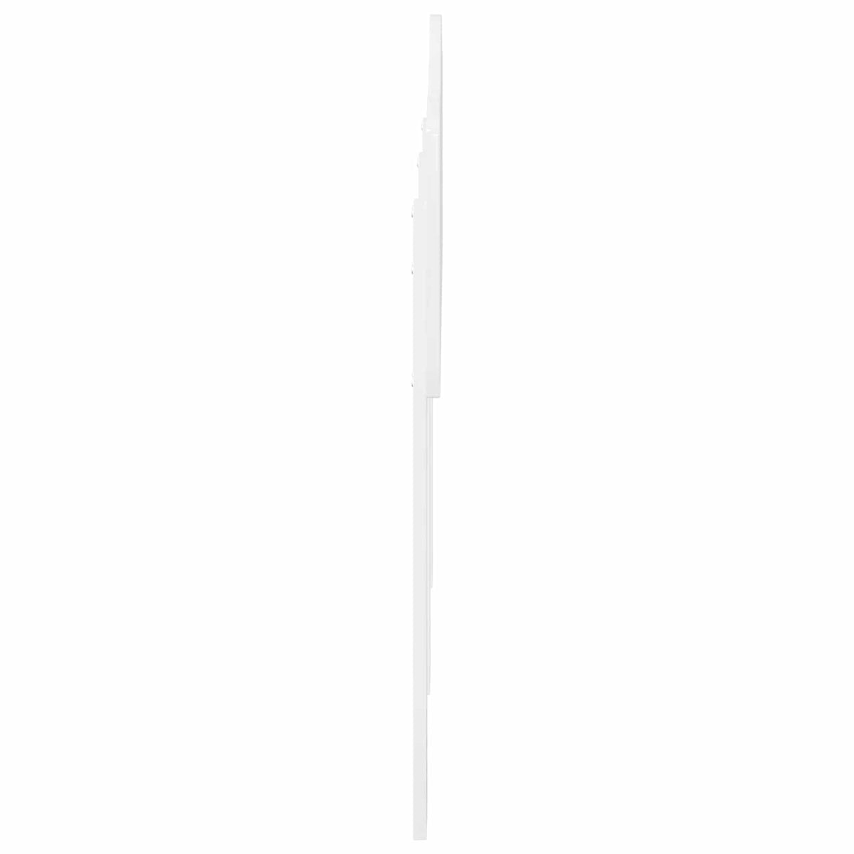 vidaXL Headboard Gloss White Engineered wood