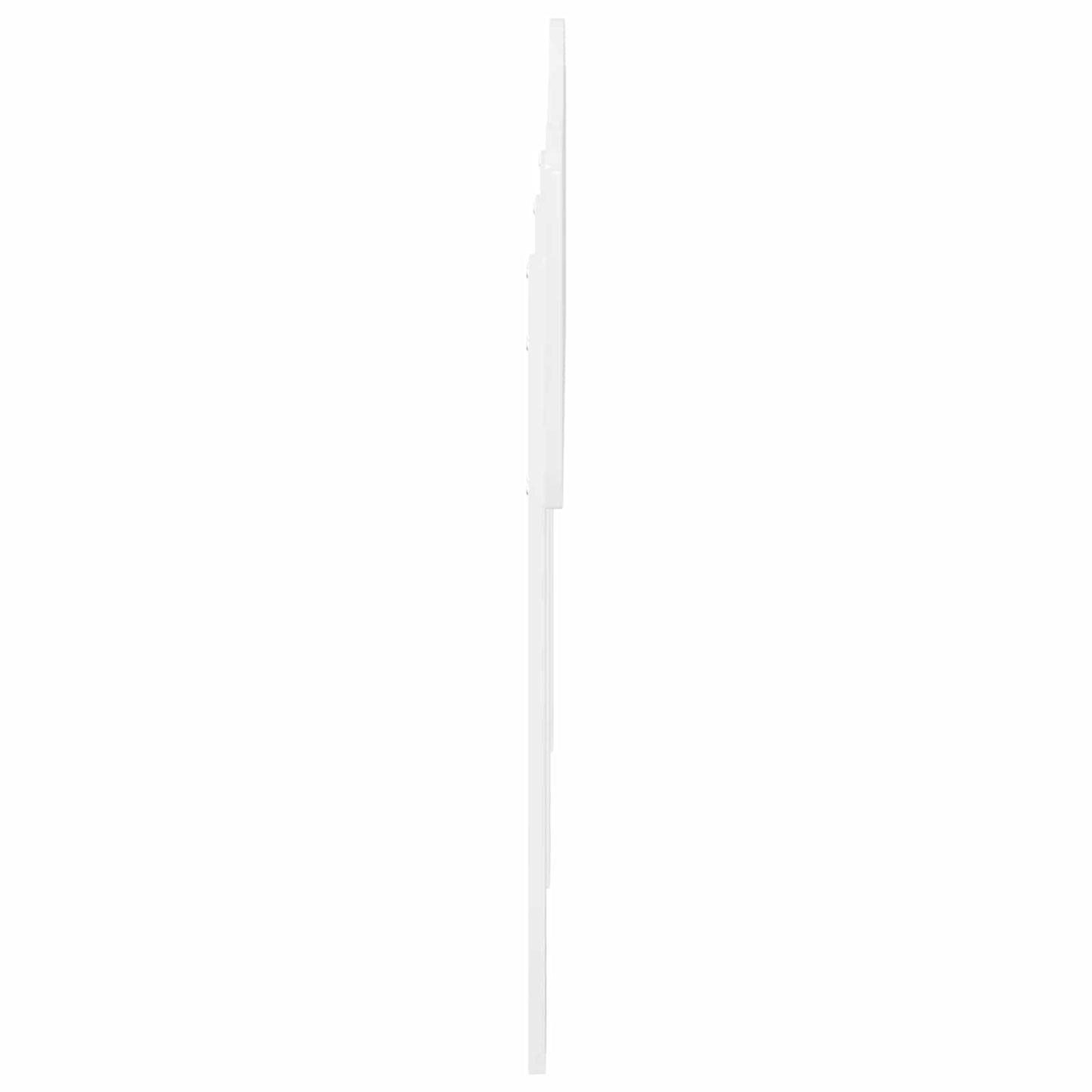 vidaXL Headboard Gloss White Engineered wood