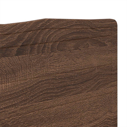 vidaXL Headboard Brown Oak Engineered wood