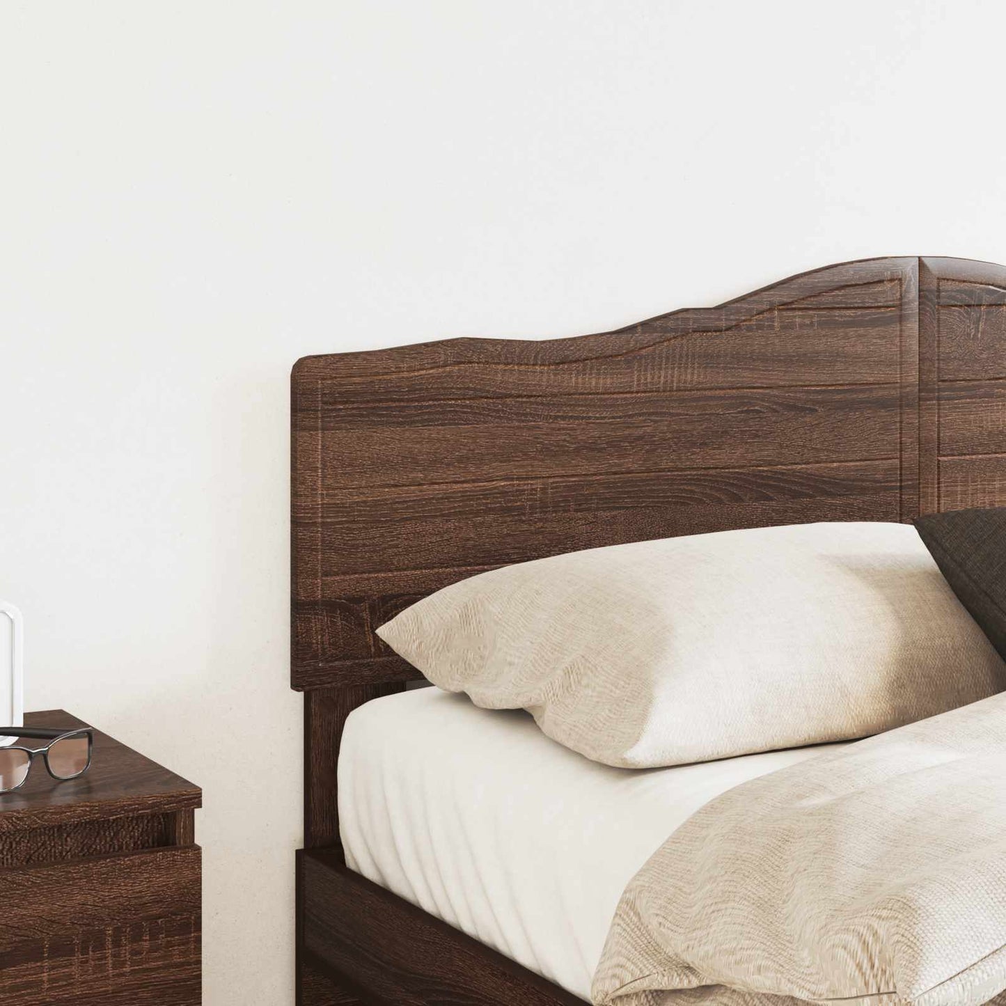 vidaXL Headboard Brown Oak Engineered wood