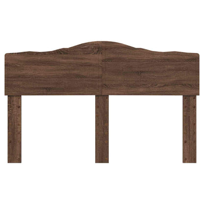 vidaXL Headboard Brown Oak Engineered wood