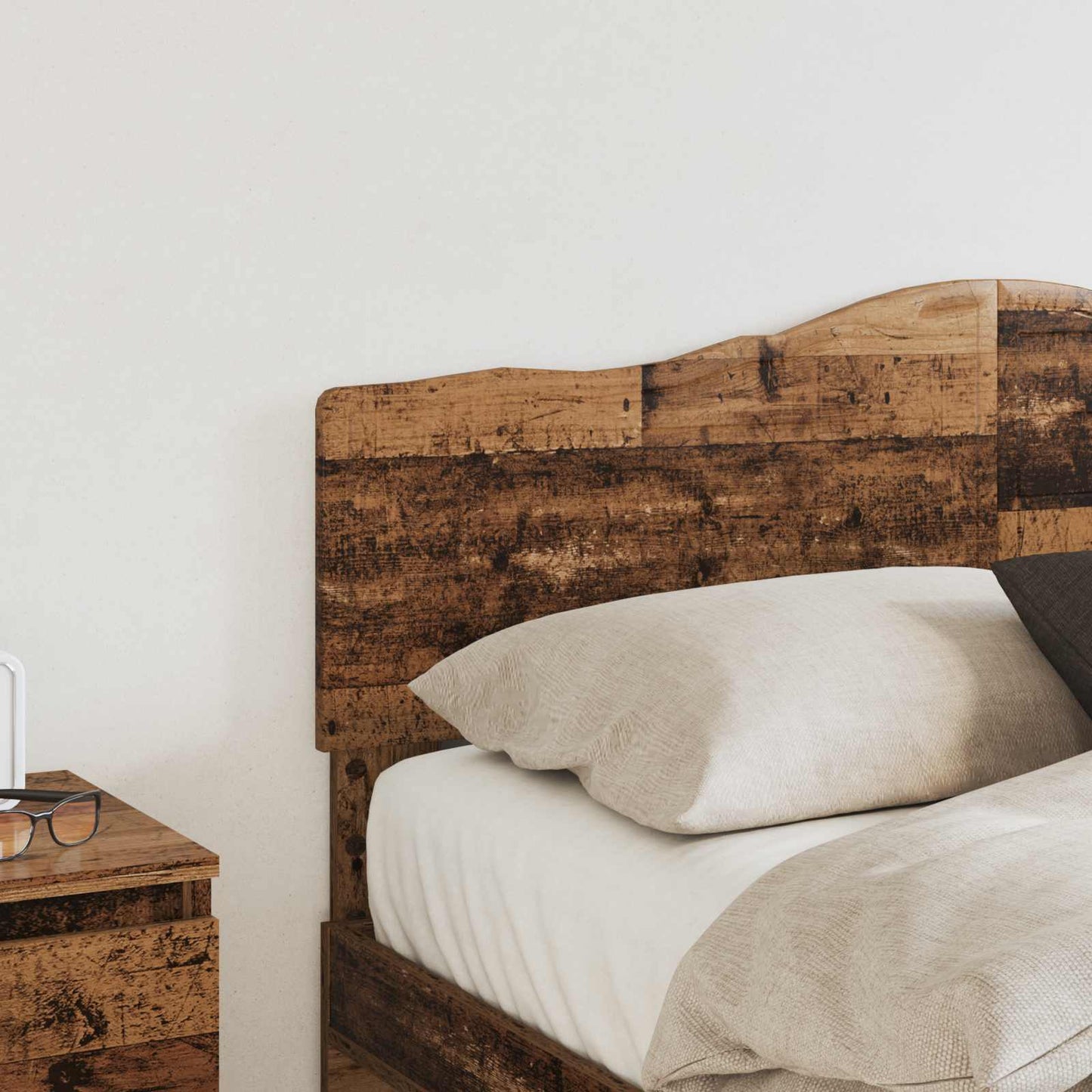 vidaXL Headboard Old Wood Engineered wood