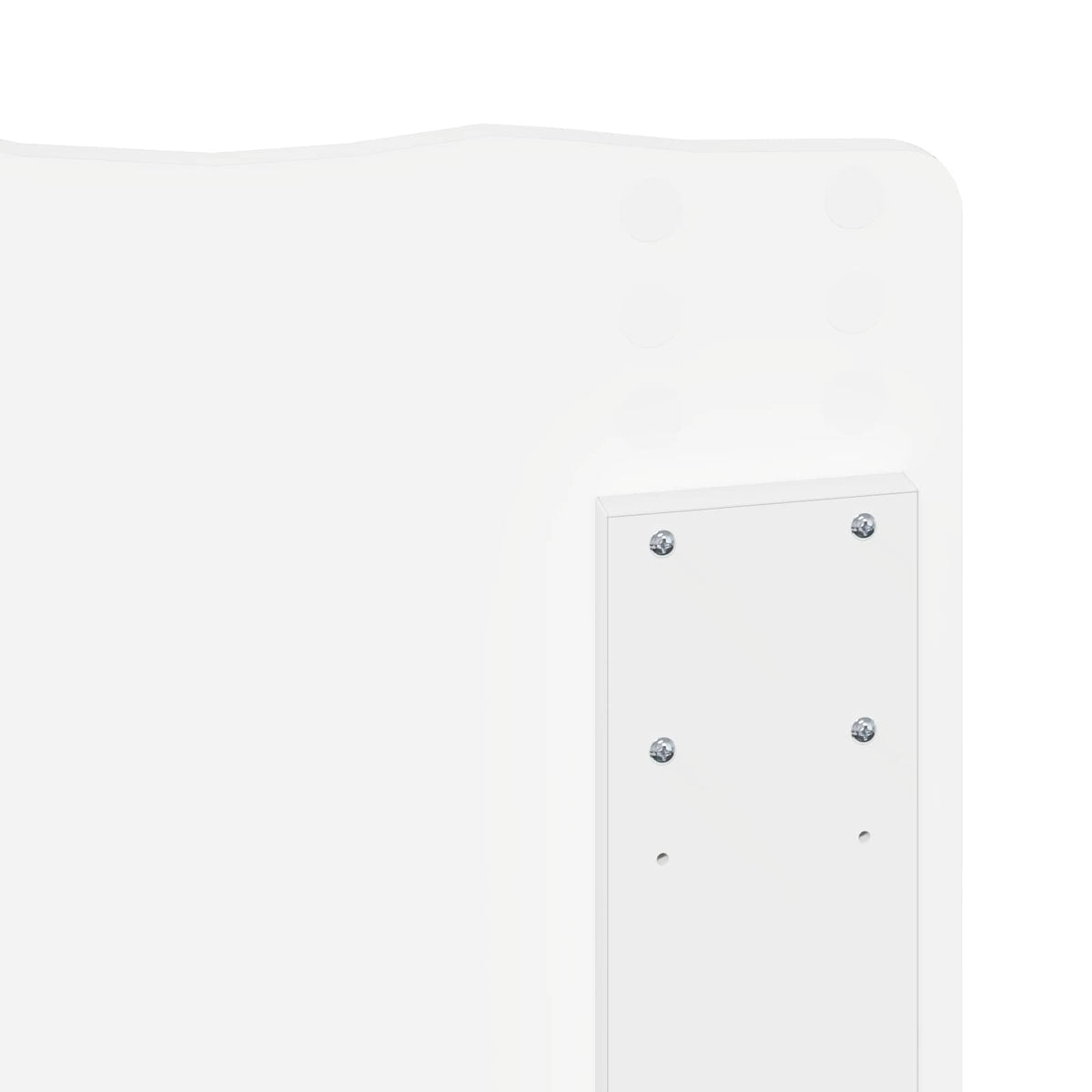 vidaXL Headboard White Engineered wood