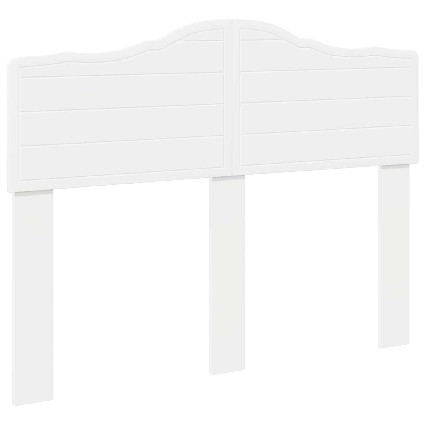 vidaXL Headboard White Engineered wood