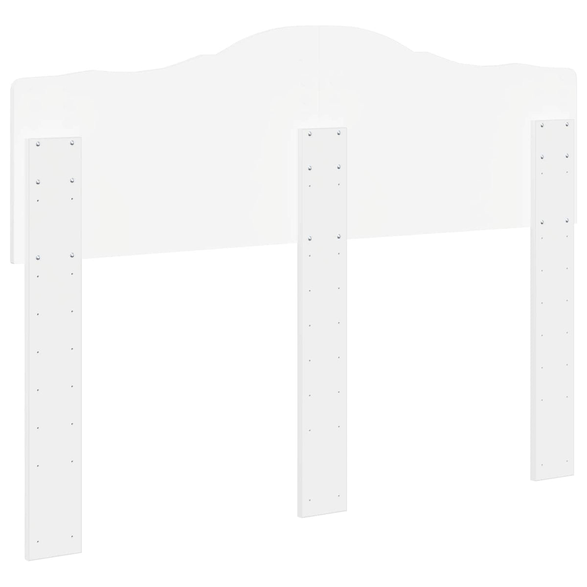 vidaXL Headboard White Engineered wood