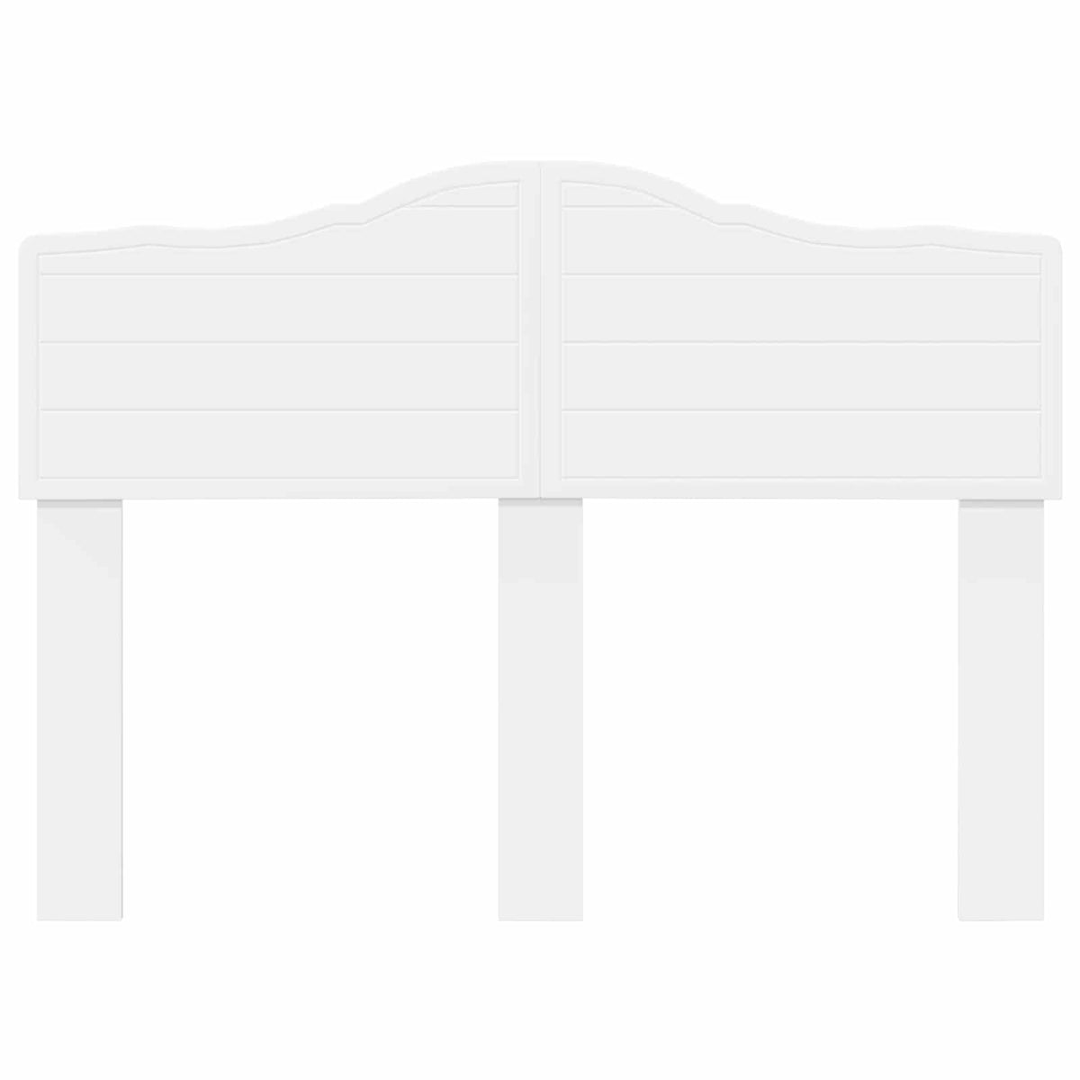 vidaXL Headboard White Engineered wood