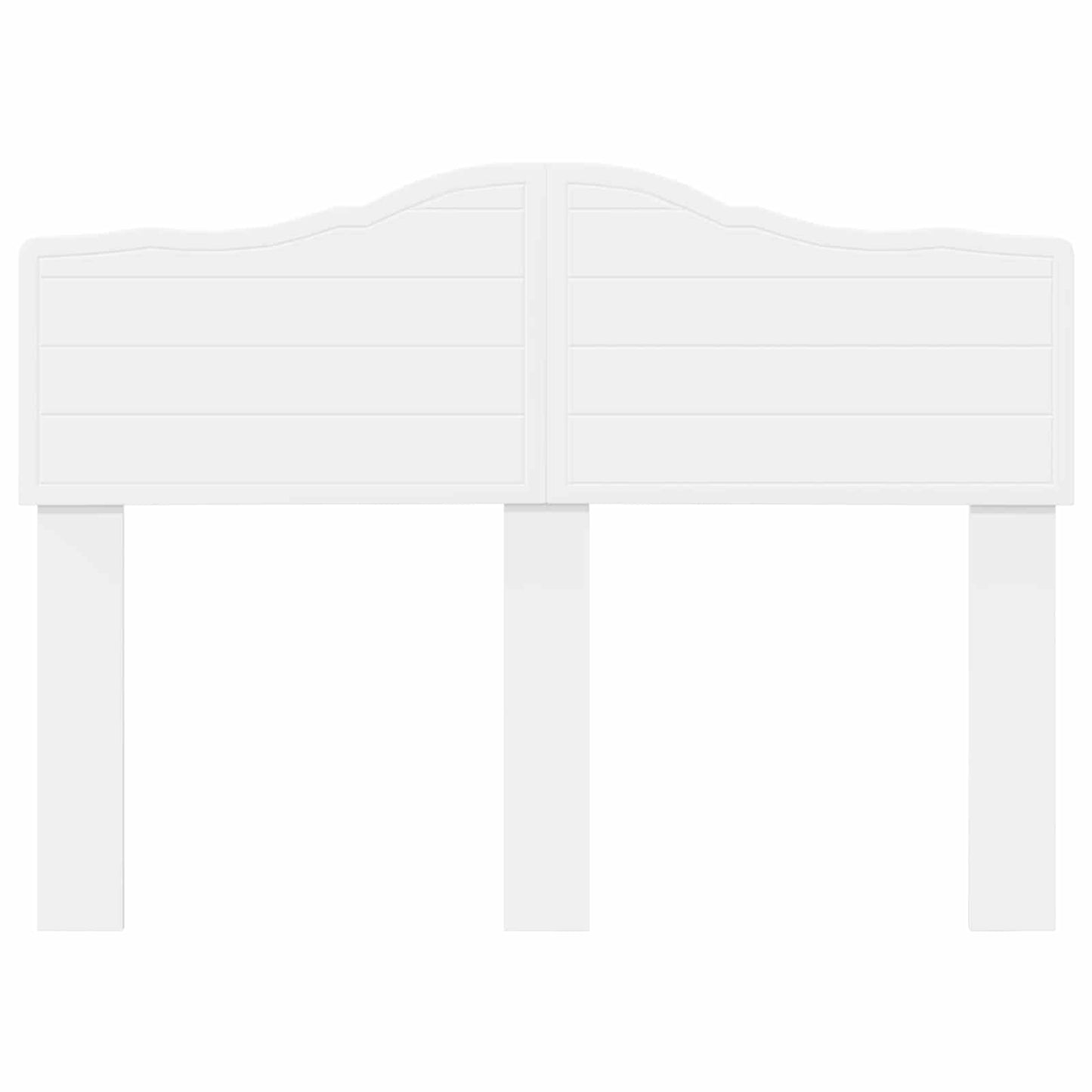 vidaXL Headboard White Engineered wood