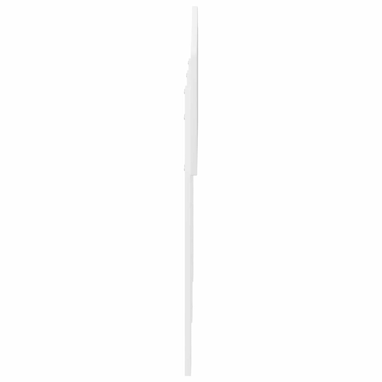 vidaXL Headboard White Engineered wood