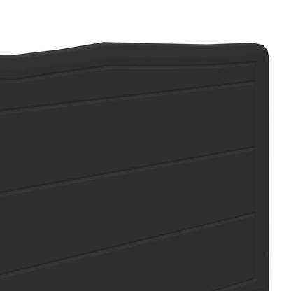 vidaXL Headboard Black Oak Engineered wood