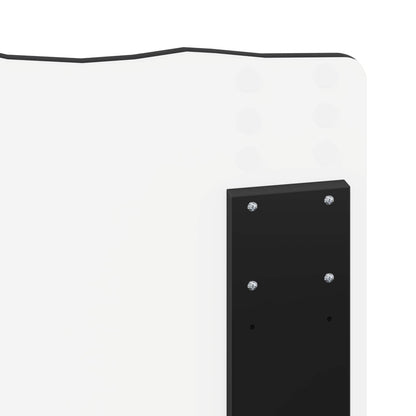 vidaXL Headboard Black Oak Engineered wood
