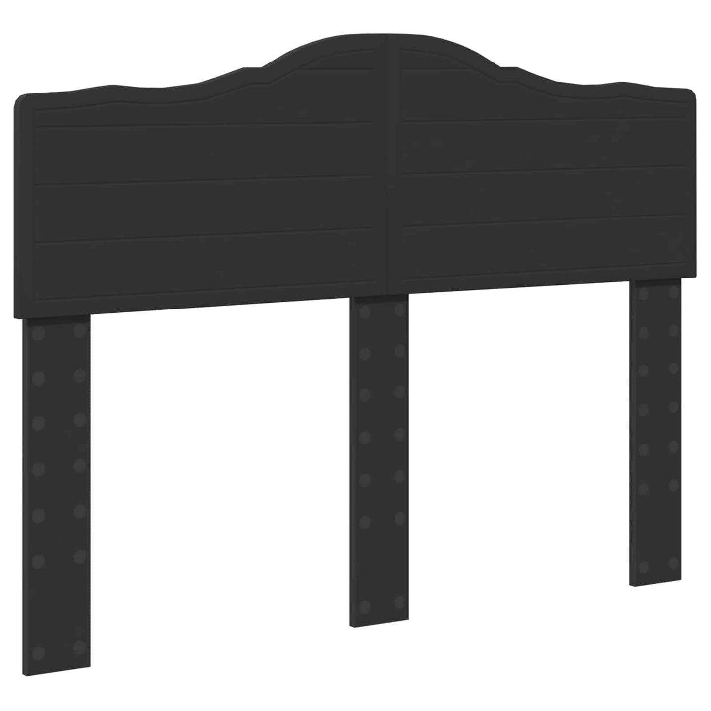 vidaXL Headboard Black Oak Engineered wood