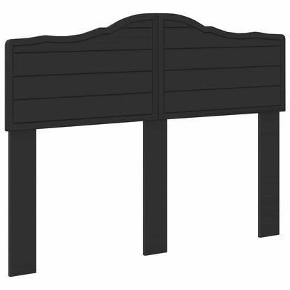vidaXL Headboard Black Oak Engineered wood