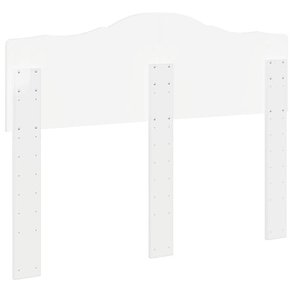 vidaXL Headboard Gloss White Engineered wood