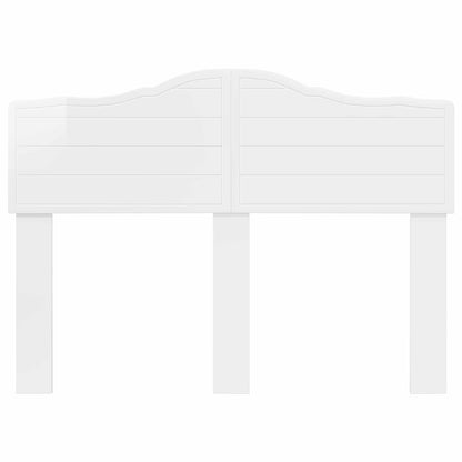 vidaXL Headboard Gloss White Engineered wood