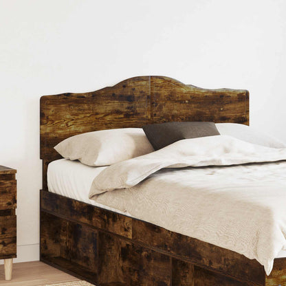 vidaXL Headboard Smoked Oak Engineered wood