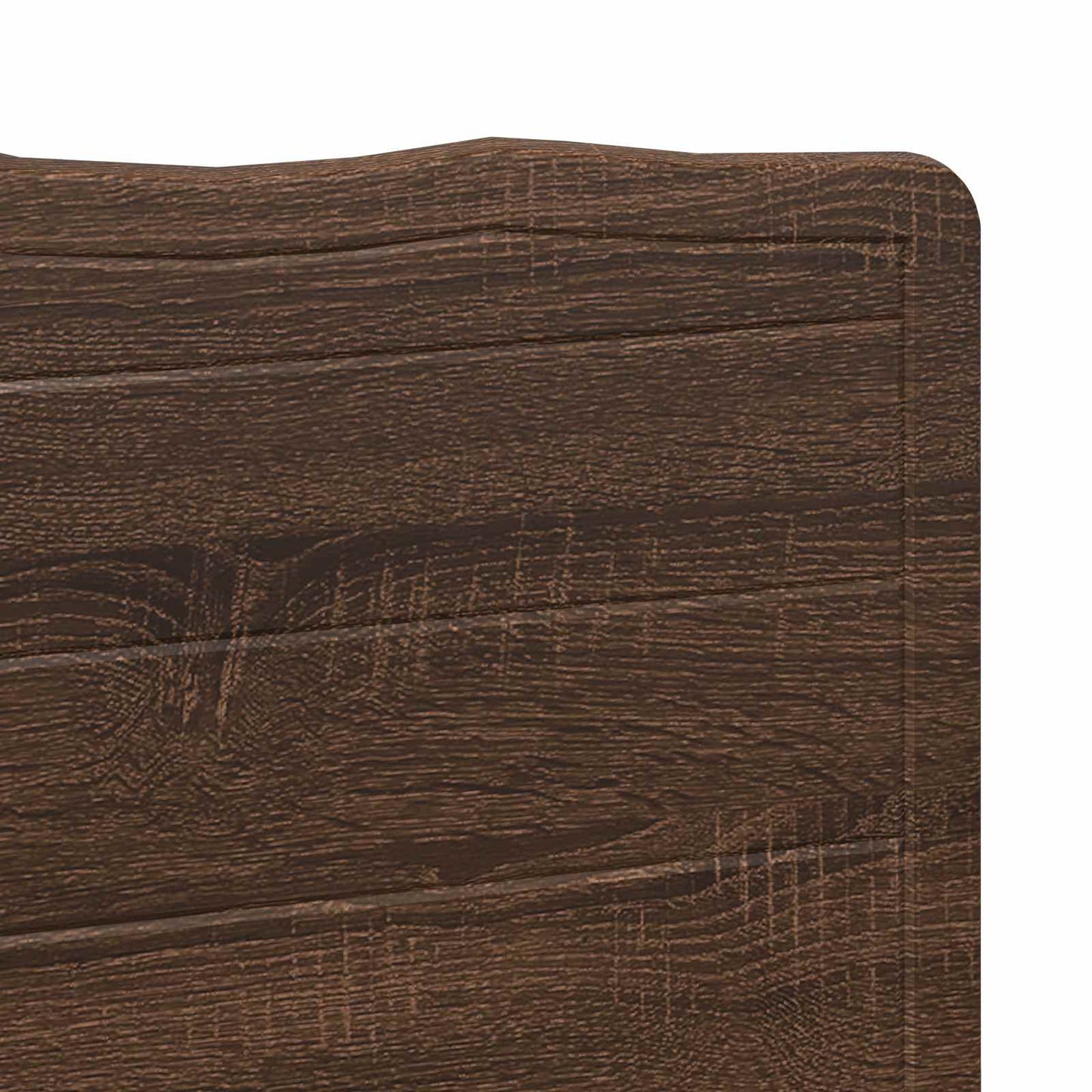 vidaXL Headboard Brown Oak Engineered wood