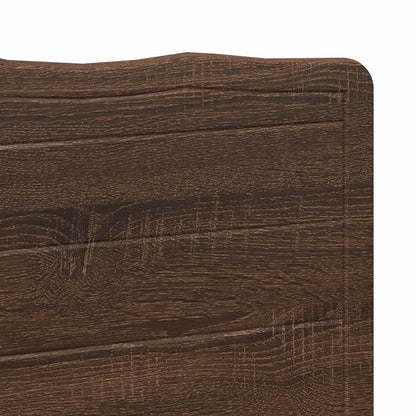 vidaXL Headboard Brown Oak Engineered wood