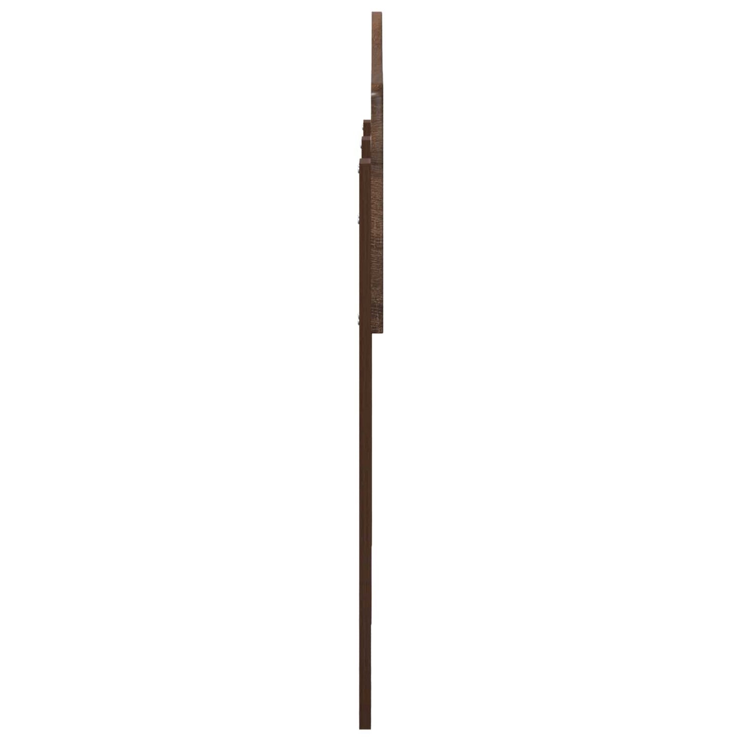 vidaXL Headboard Brown Oak Engineered wood