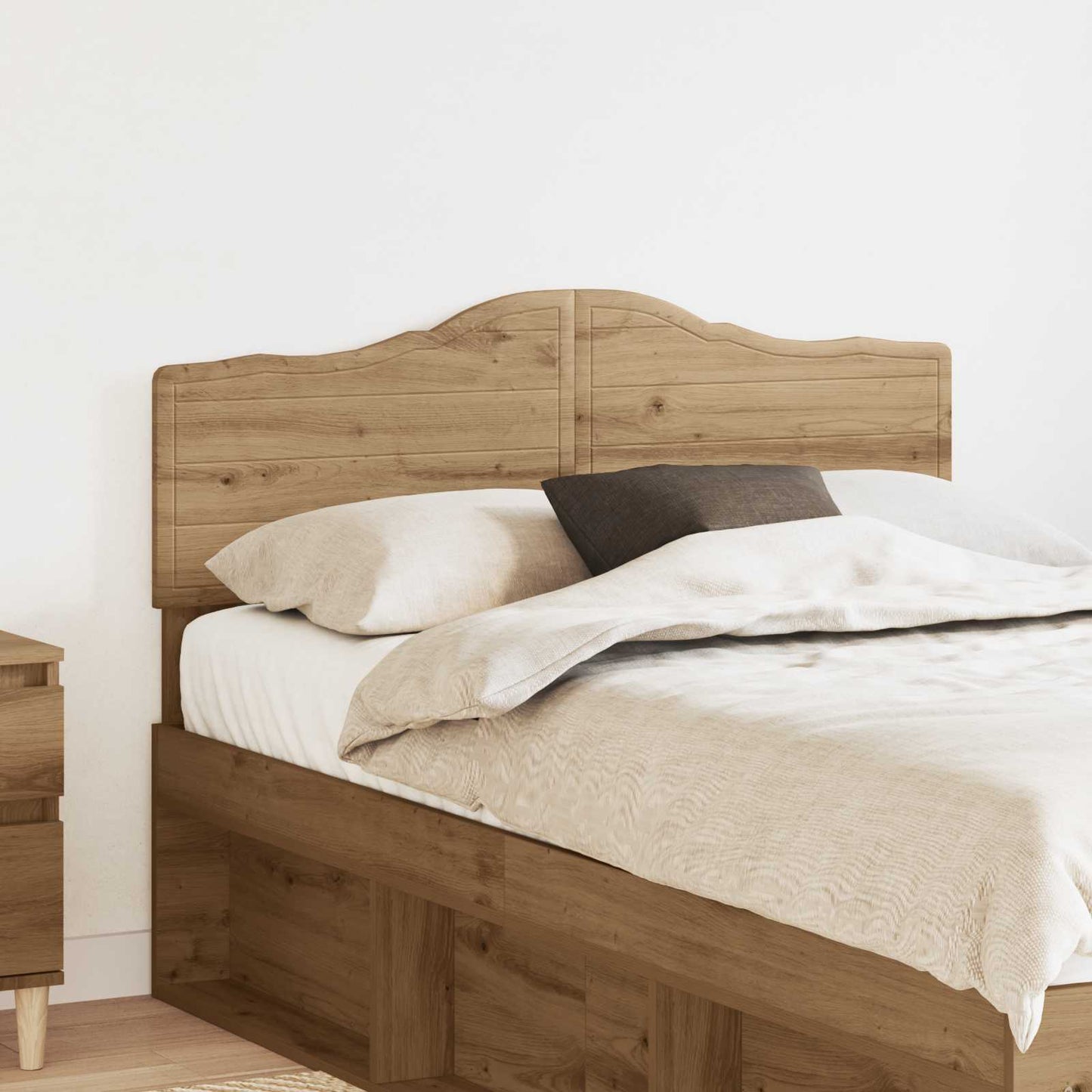 vidaXL Headboard Artisan Oak Engineered wood
