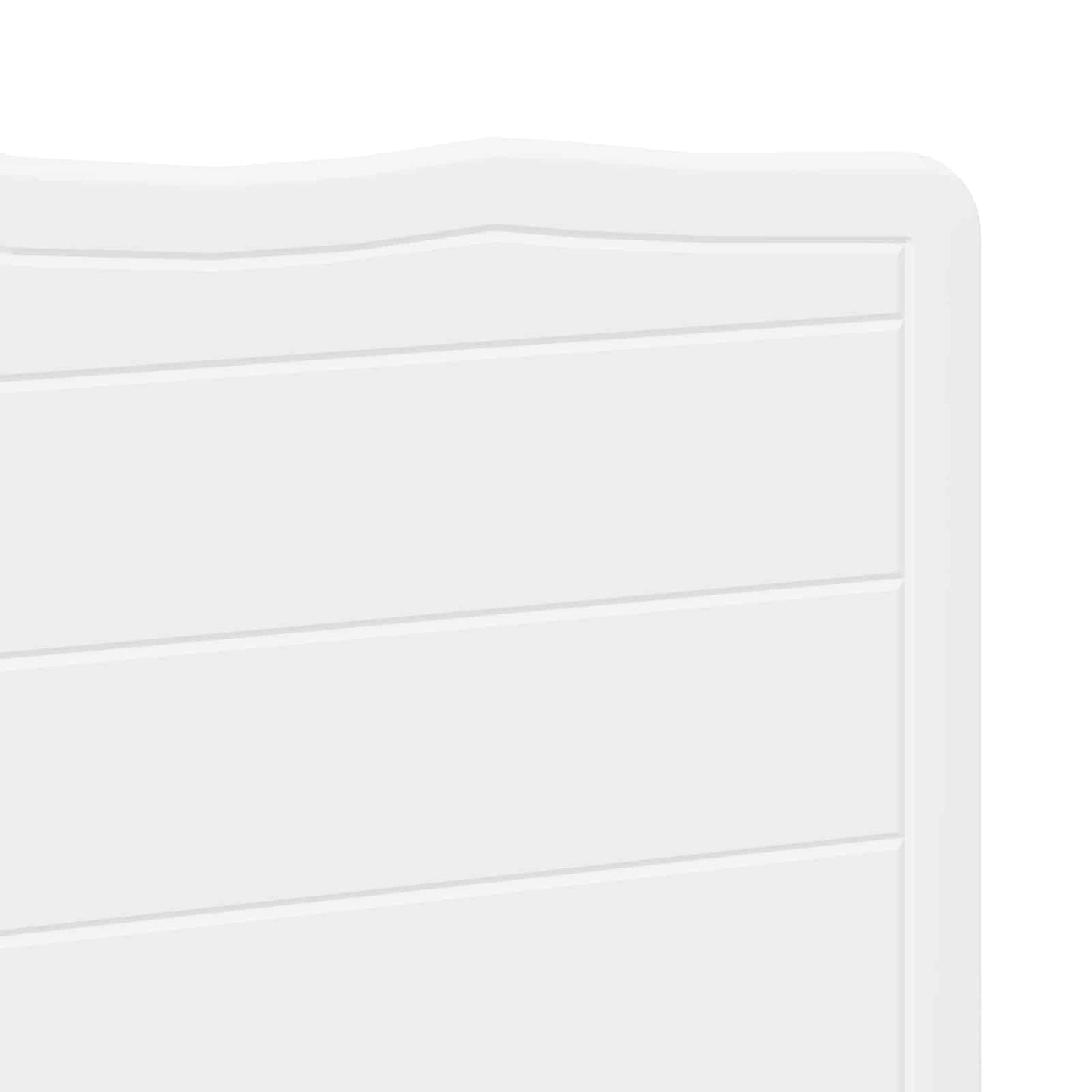 vidaXL Headboard White Engineered wood