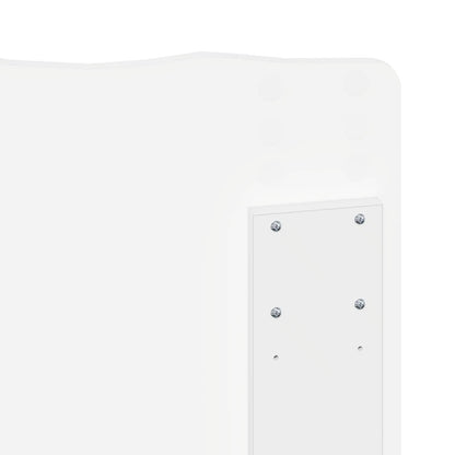 vidaXL Headboard White Engineered wood