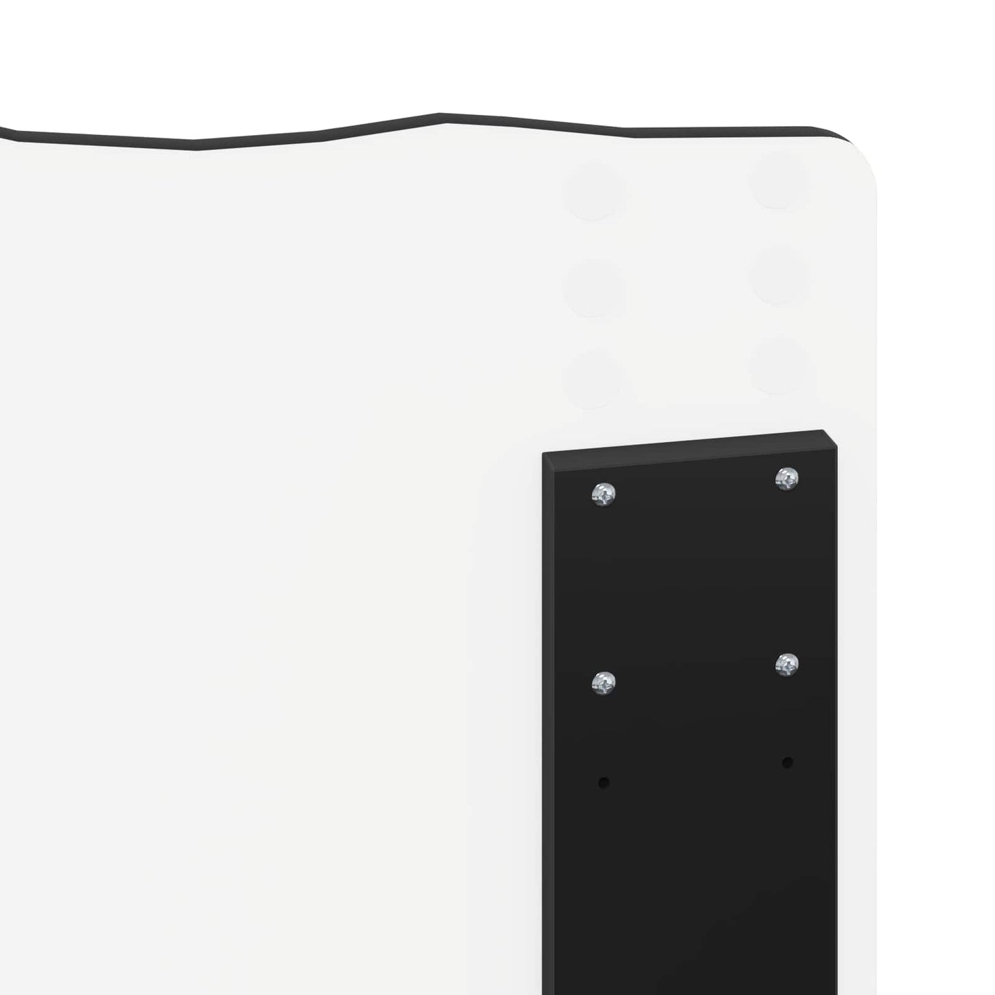 vidaXL Headboard Black Oak Engineered wood