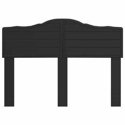 vidaXL Headboard Black Oak Engineered wood