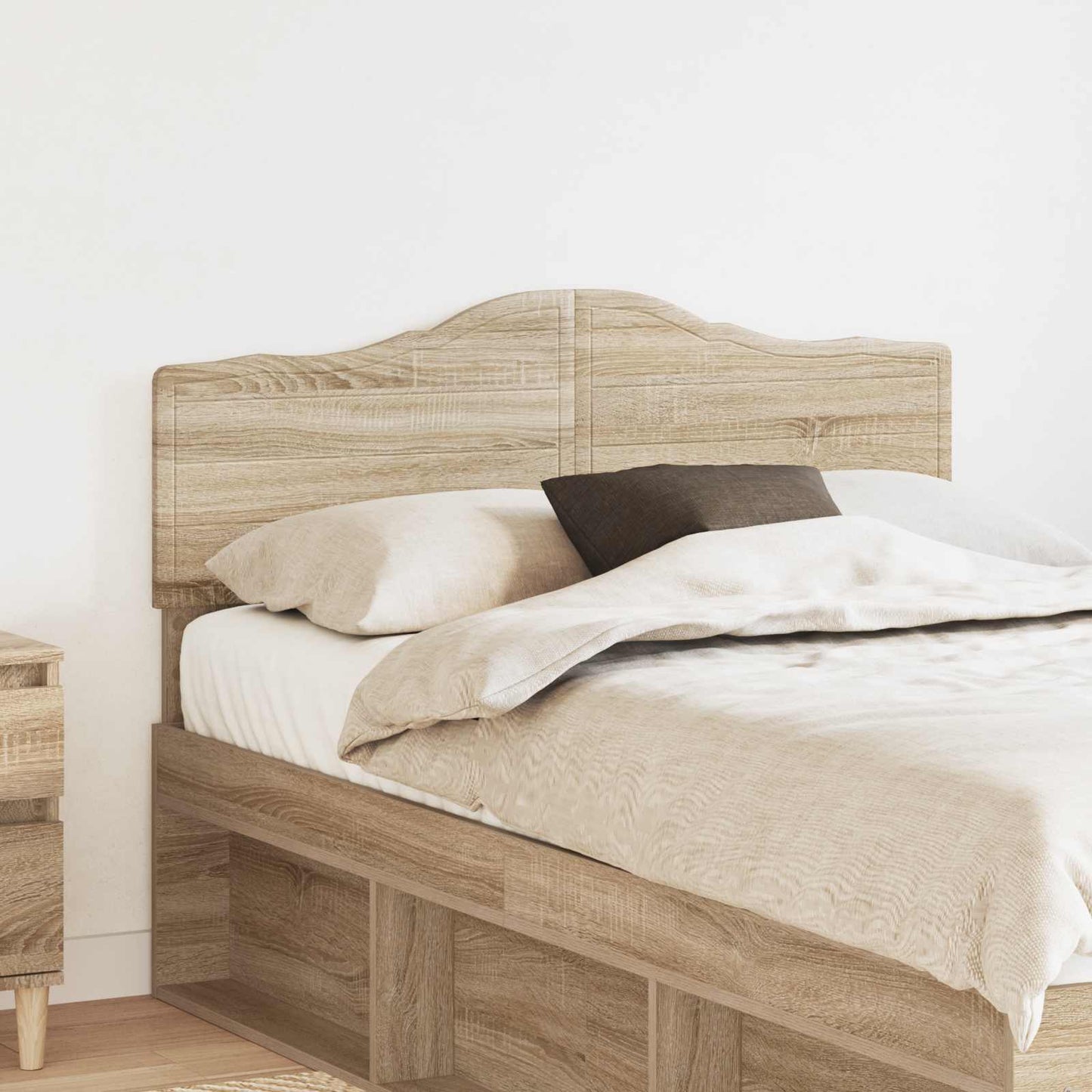 vidaXL Headboard Sonoma Oak Engineered wood