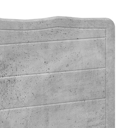 vidaXL Headboard Concrete Grey Engineered wood