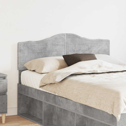 vidaXL Headboard Concrete Grey Engineered wood