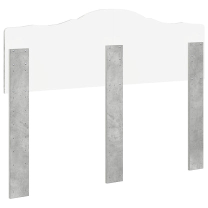 vidaXL Headboard Concrete Grey Engineered wood