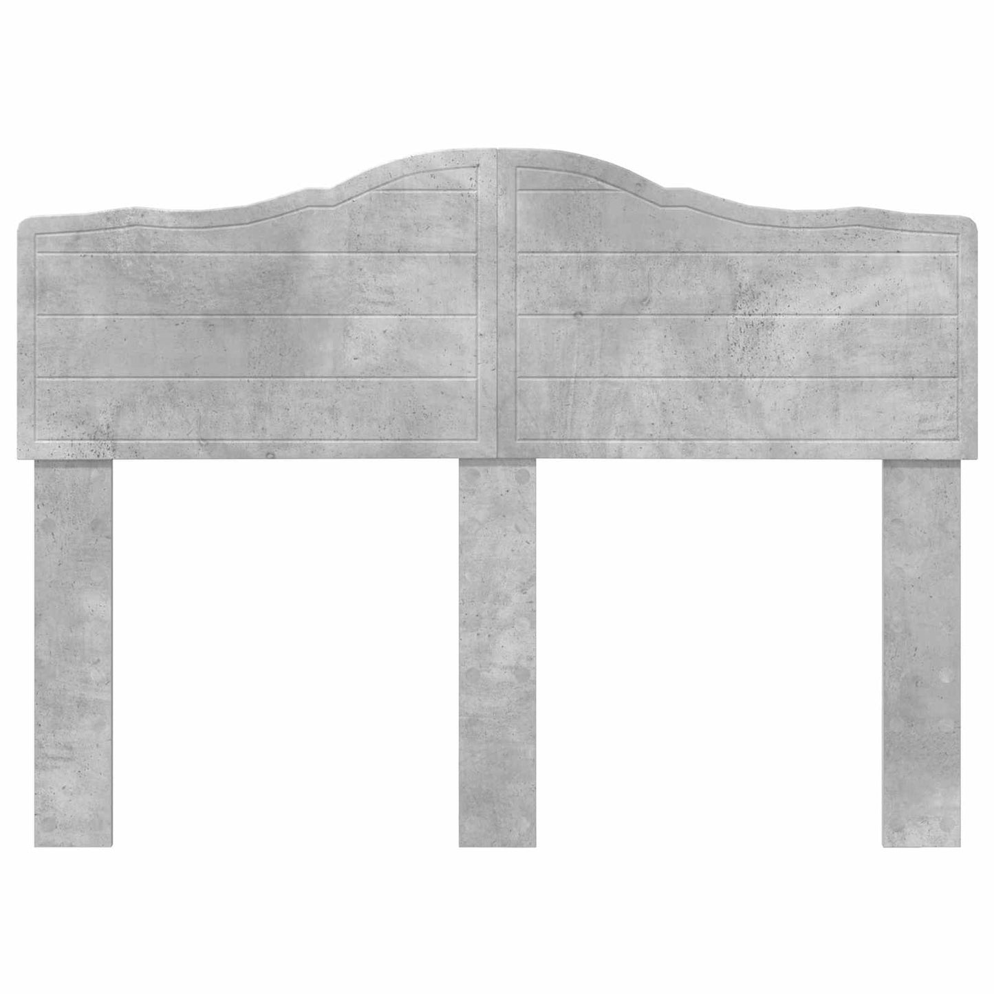 vidaXL Headboard Concrete Grey Engineered wood