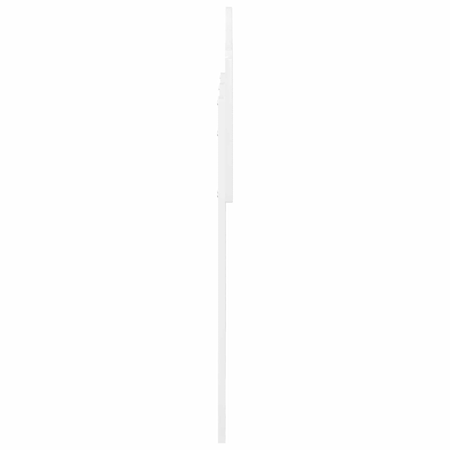 vidaXL Headboard Gloss White Engineered wood
