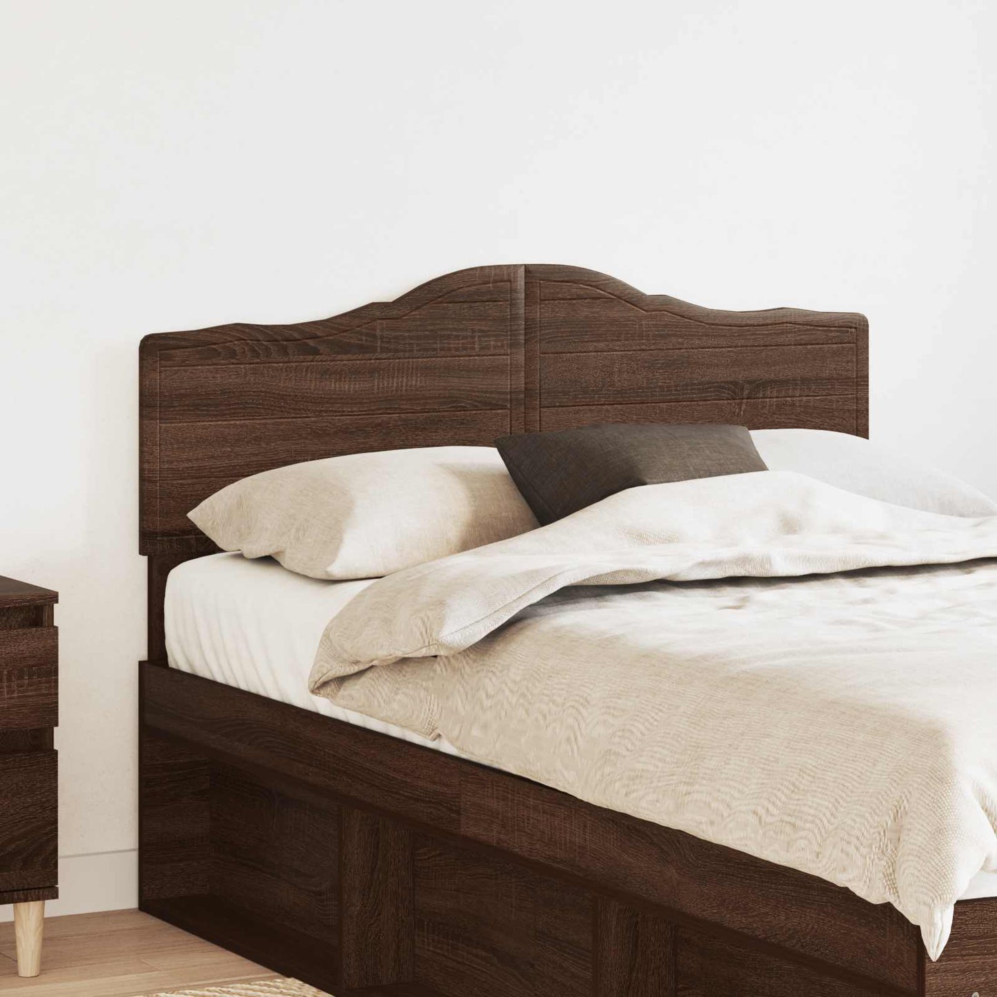 vidaXL Headboard Brown Oak Engineered wood