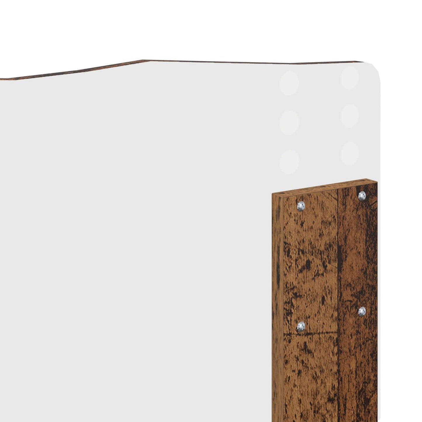 vidaXL Headboard Old Wood Engineered wood