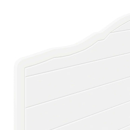 vidaXL Headboard White Engineered wood