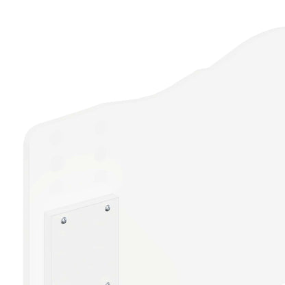 vidaXL Headboard White Engineered wood