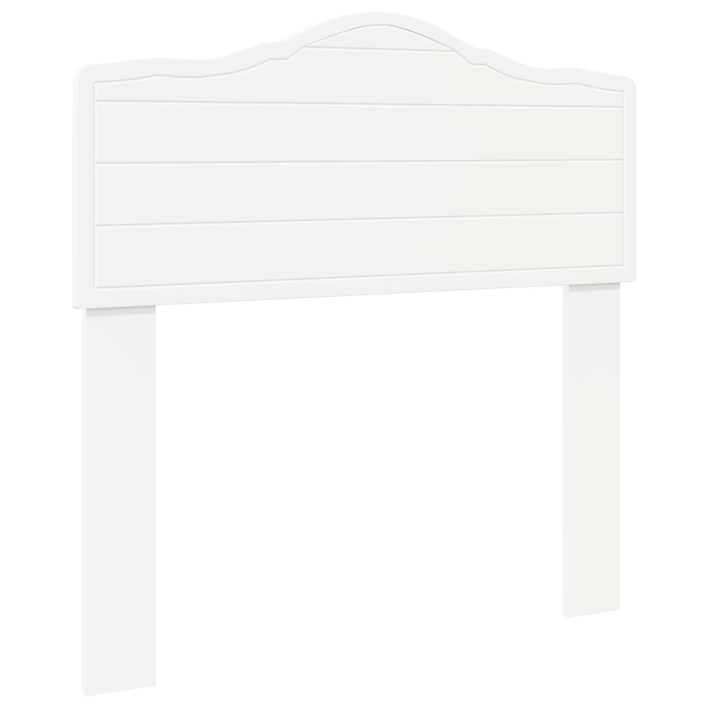 vidaXL Headboard White Engineered wood