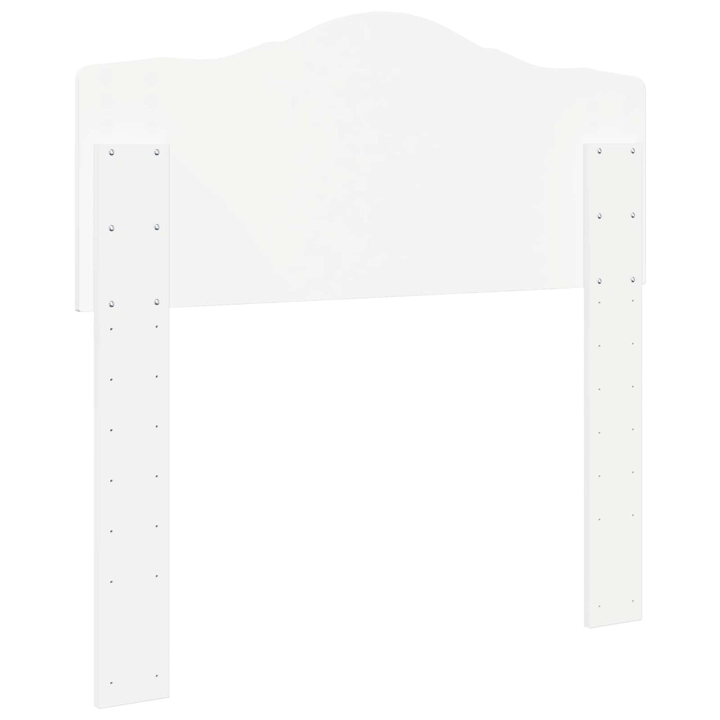 vidaXL Headboard White Engineered wood