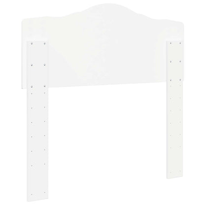 vidaXL Headboard White Engineered wood