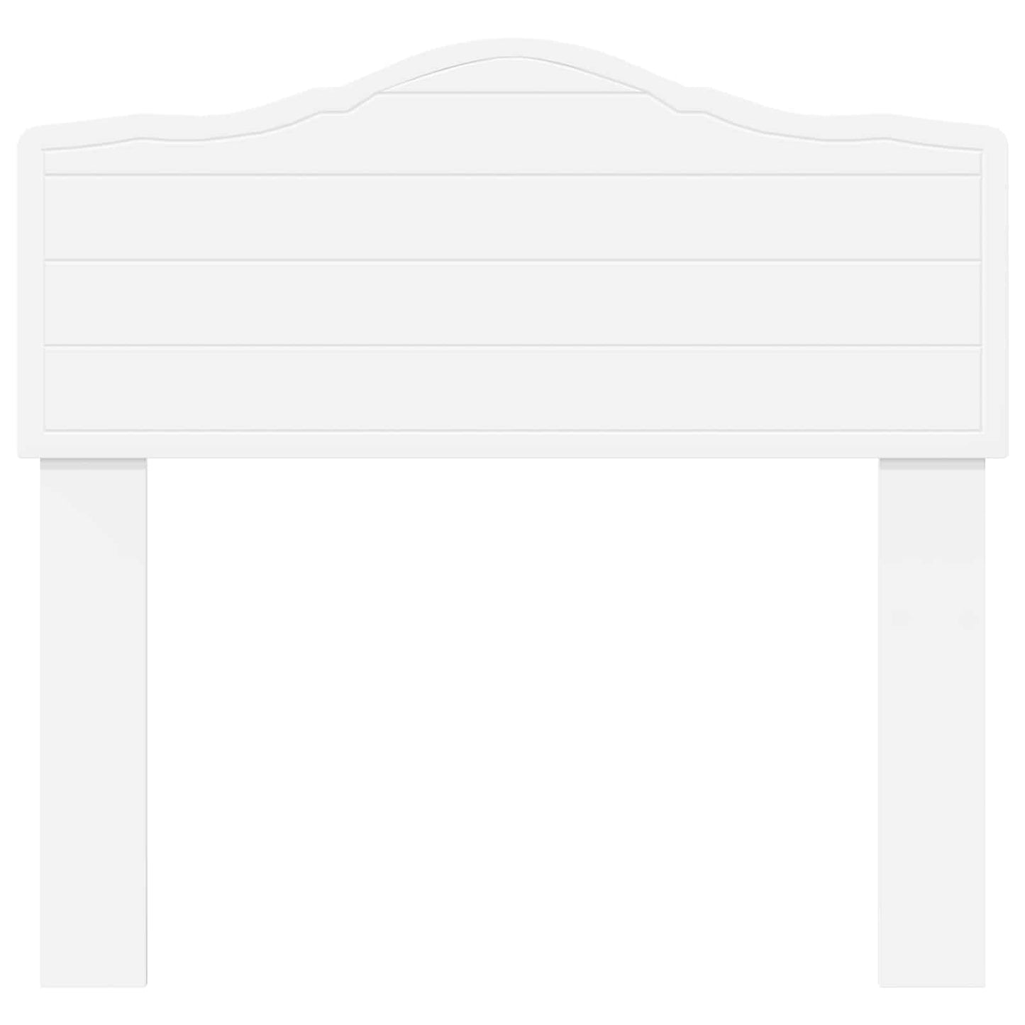 vidaXL Headboard White Engineered wood