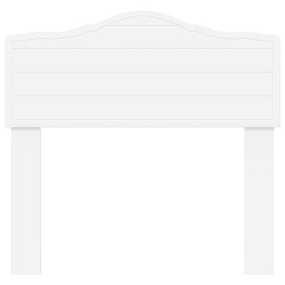 vidaXL Headboard White Engineered wood