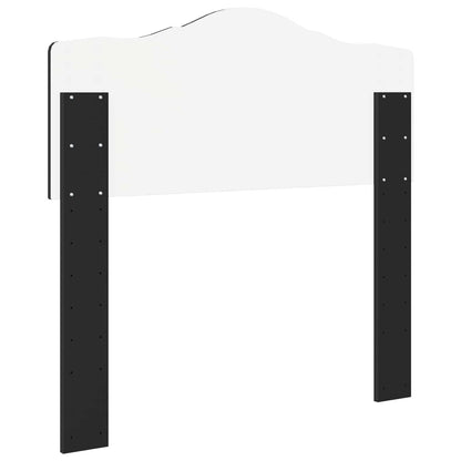 vidaXL Headboard Black Oak Engineered wood