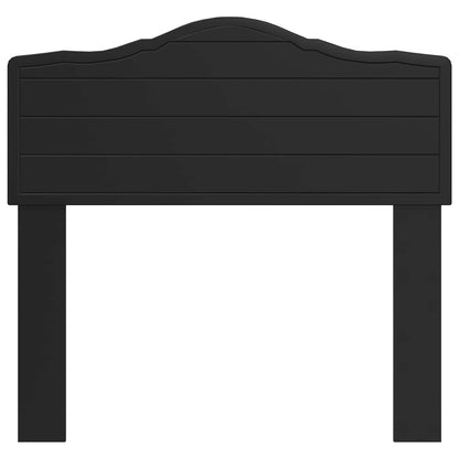 vidaXL Headboard Black Oak Engineered wood