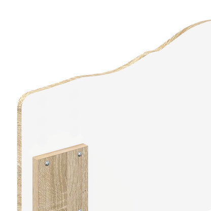 vidaXL Headboard Sonoma Oak Engineered wood